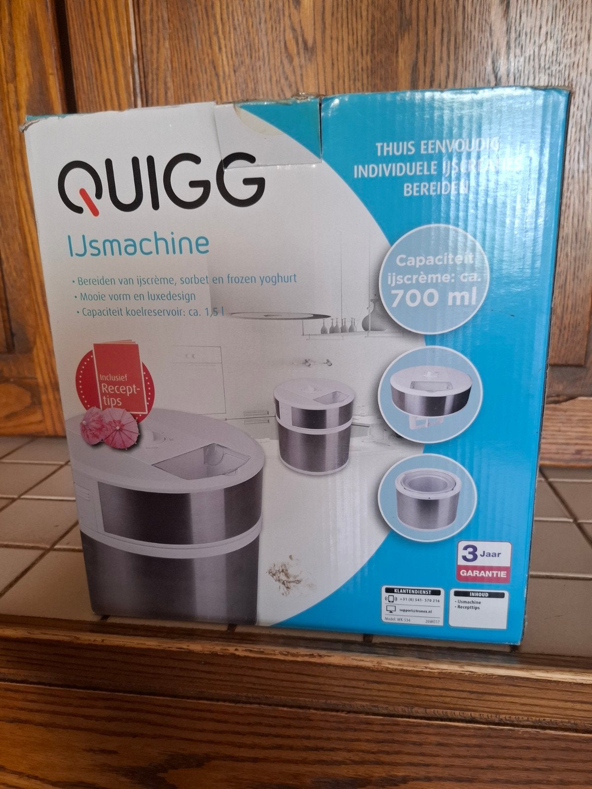 nieuwe ijsmachine, Ophalen of Verzenden, Nieuw