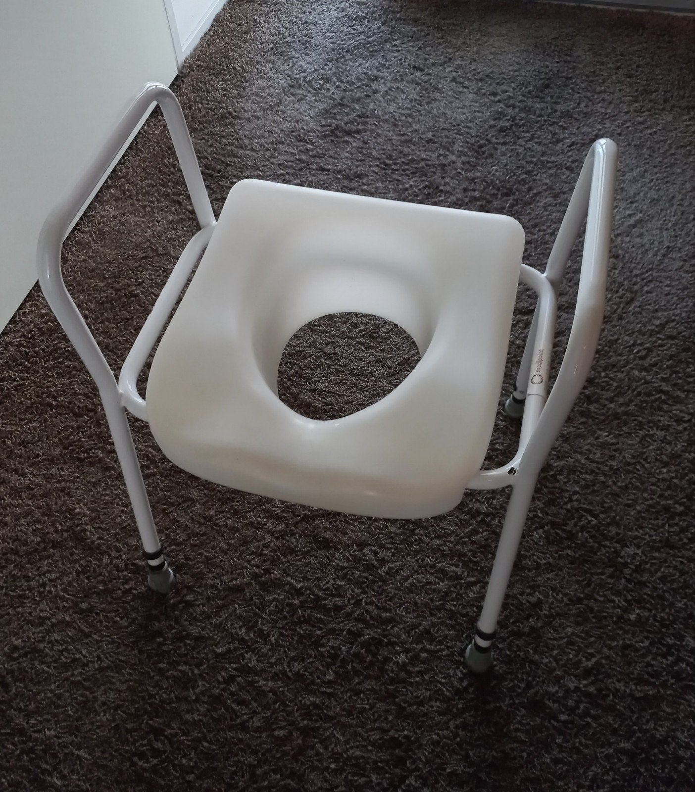 Toiletverhoger/overzettoilet, verstelbaar, Diversen, Ophalen of Verzenden, Zo goed als nieuw
