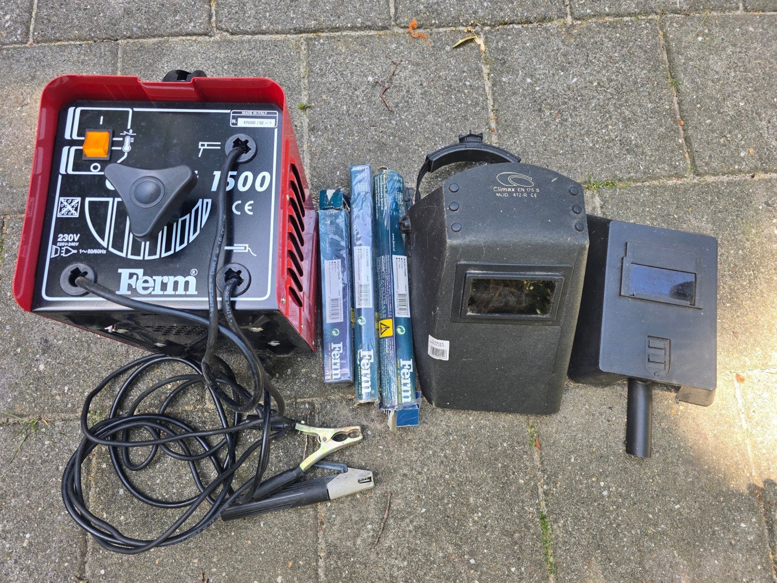 Lasapparaat Ferm Concept 1500, Ophalen, Zo goed als nieuw, Elektroden
