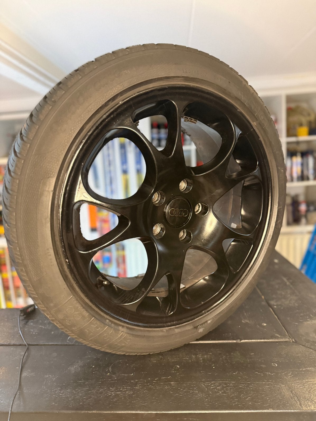 Audi/vw velgen, Ophalen, Gebruikt, Banden en Velgen, 17 inch