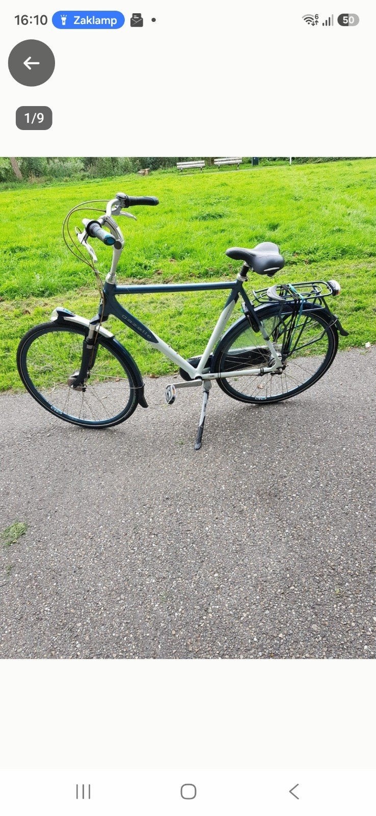 Gazelle Montreux LTD herenfiets 7 versnellingen, Fietsen en Brommers, Ophalen, Gebruikt, Gazelle, Versnellingen