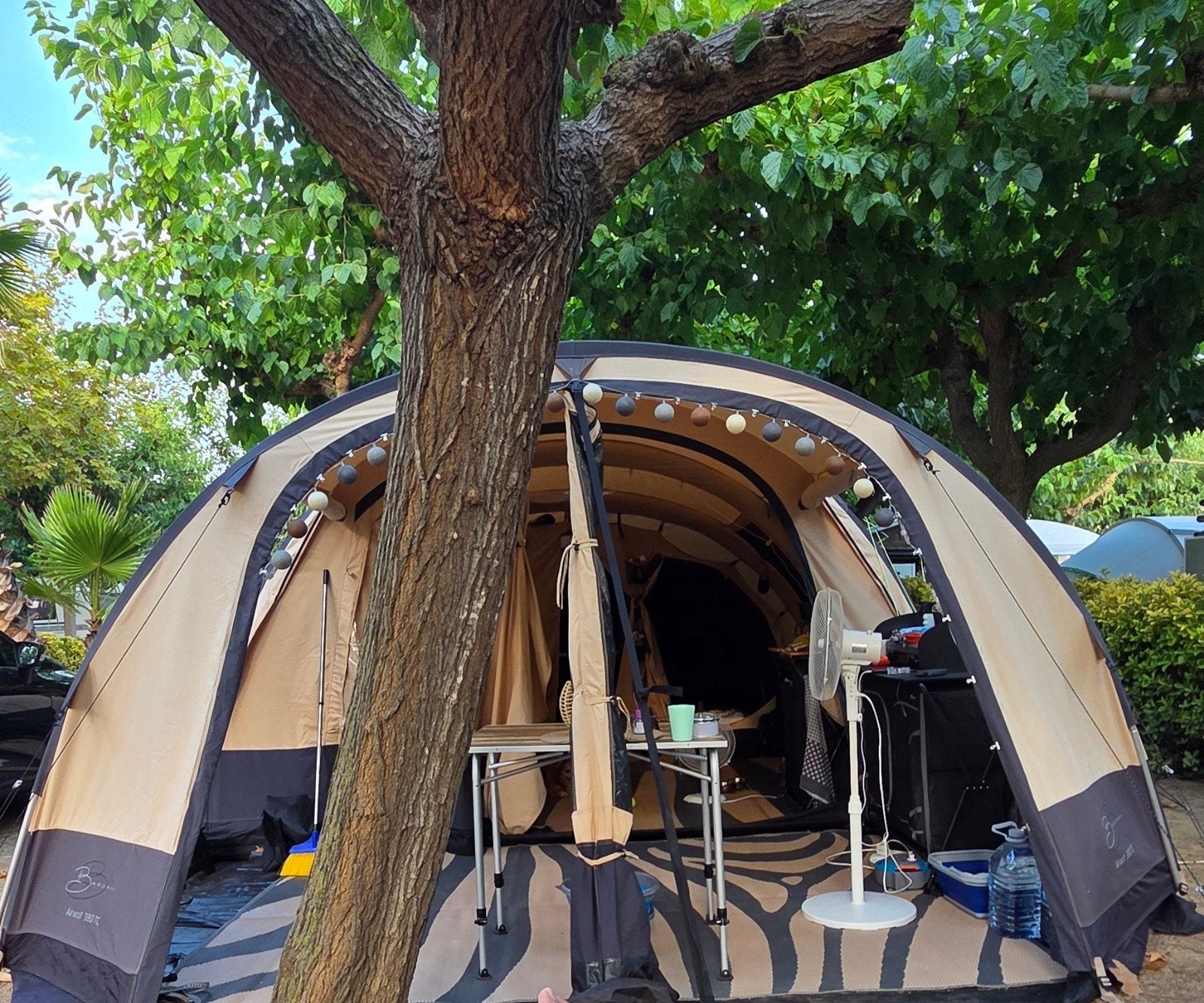Bardani Airwolf 380 TC tunneltent - 5 persoons, Ophalen, Zo goed als nieuw, Tot en met 5