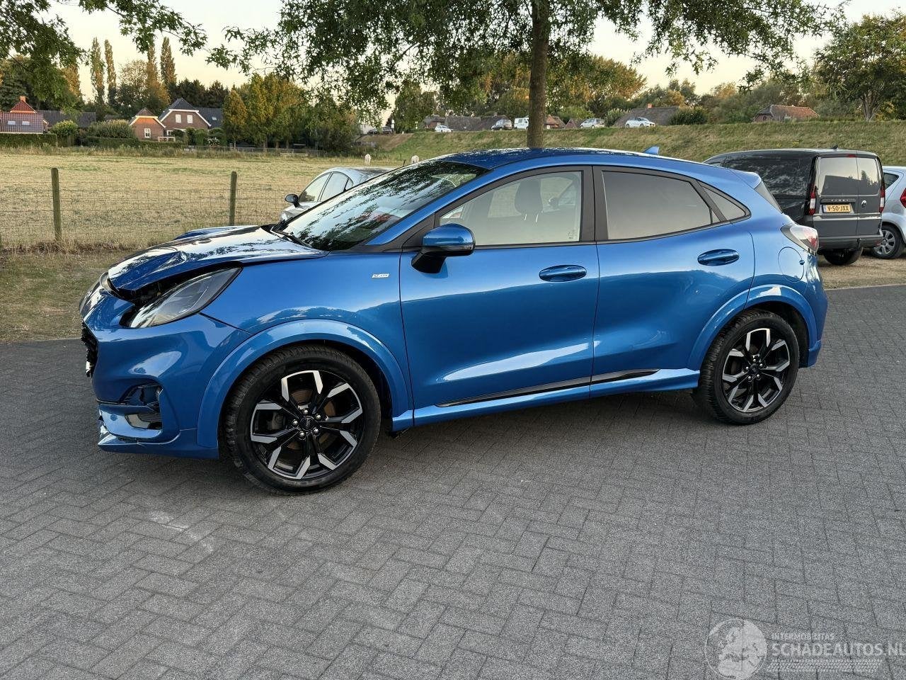 Ford Puma ST-Line / Automaat (bj 2022), Auto diversen, Schadeauto's, Automaat, Blauw, 999 cc, Henry-Ford-Straße  1 ,50735, Köln, Deutschland