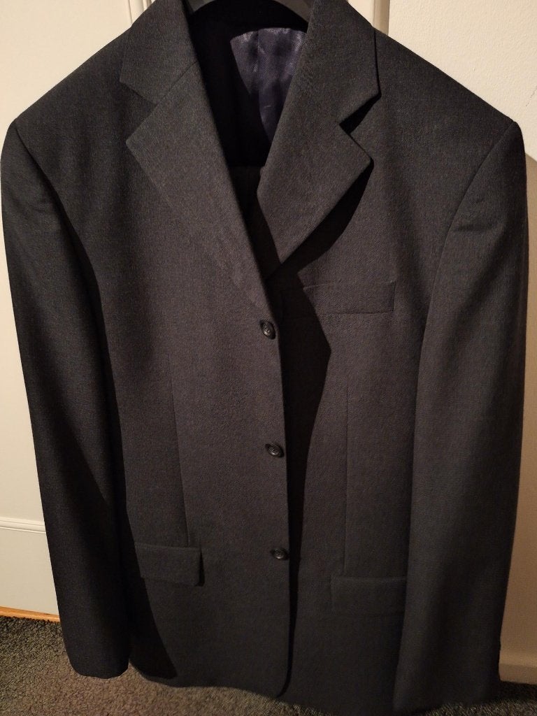 Nieuw 2 delig kostuum, antraciet lengtemaat 47 / S (nr4), Mexx, Nieuw, Overige maten, Ophalen of Verzenden