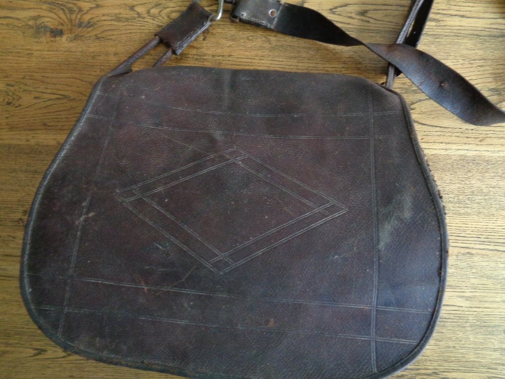 ANTIEK JAGER tas, Ophalen of Verzenden
