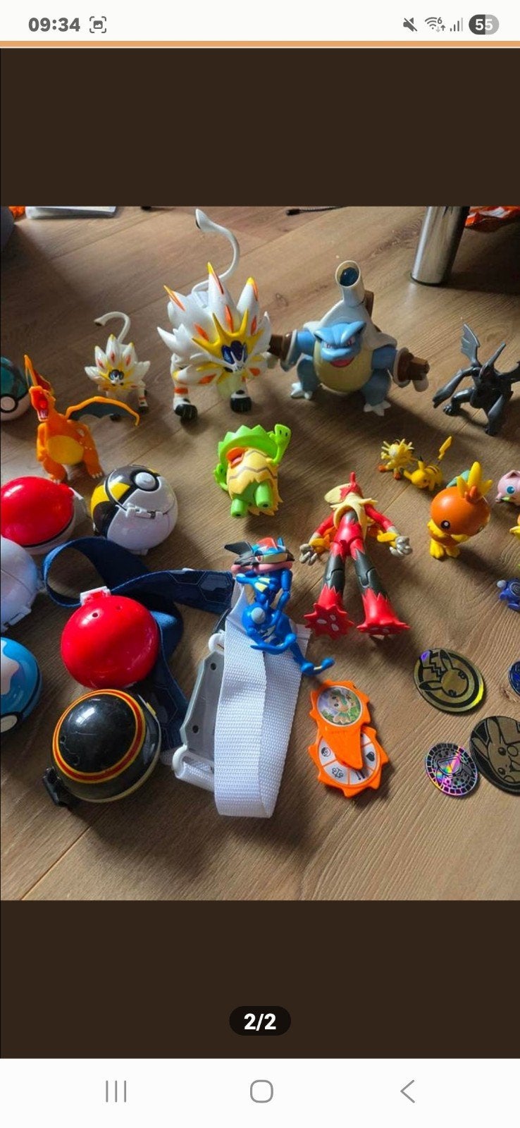 Pokemon speelgoed, Ophalen