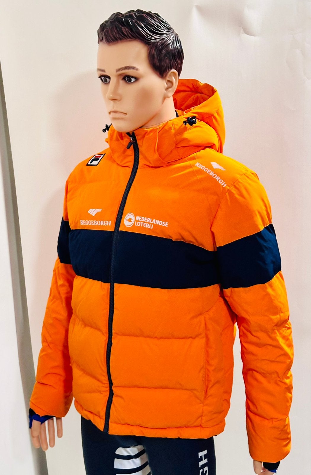 Winterjas skijas sportjas schaatsjas KNSB maat M Nederland, Maat 48/50 (M), Ophalen of Verzenden, Zo goed als nieuw, Jack