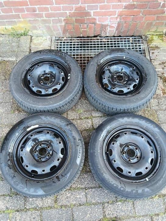 Volkswagen Polo wielen, Auto-onderdelen, Banden en Velgen, Ophalen, 14 inch, Gebruikt, 175 mm