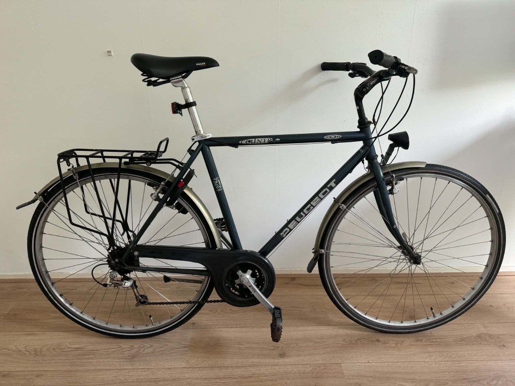 Peugeot fiets, 28 inch, Gebruikt, Aluminium, 57 tot 61 cm