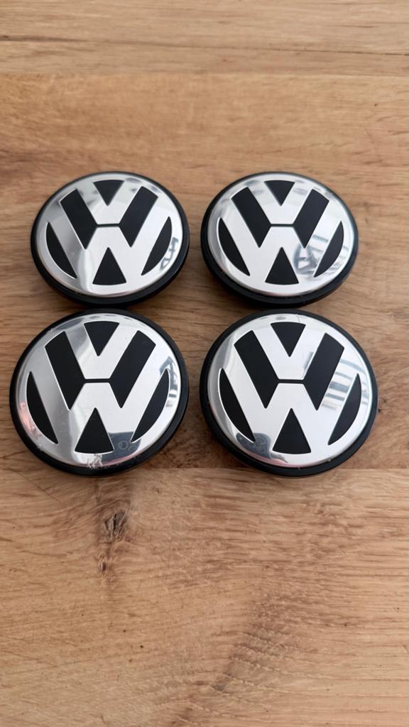 Originele VW naafkappen, Auto diversen, Wieldoppen, Ophalen of Verzenden, Gebruikt
