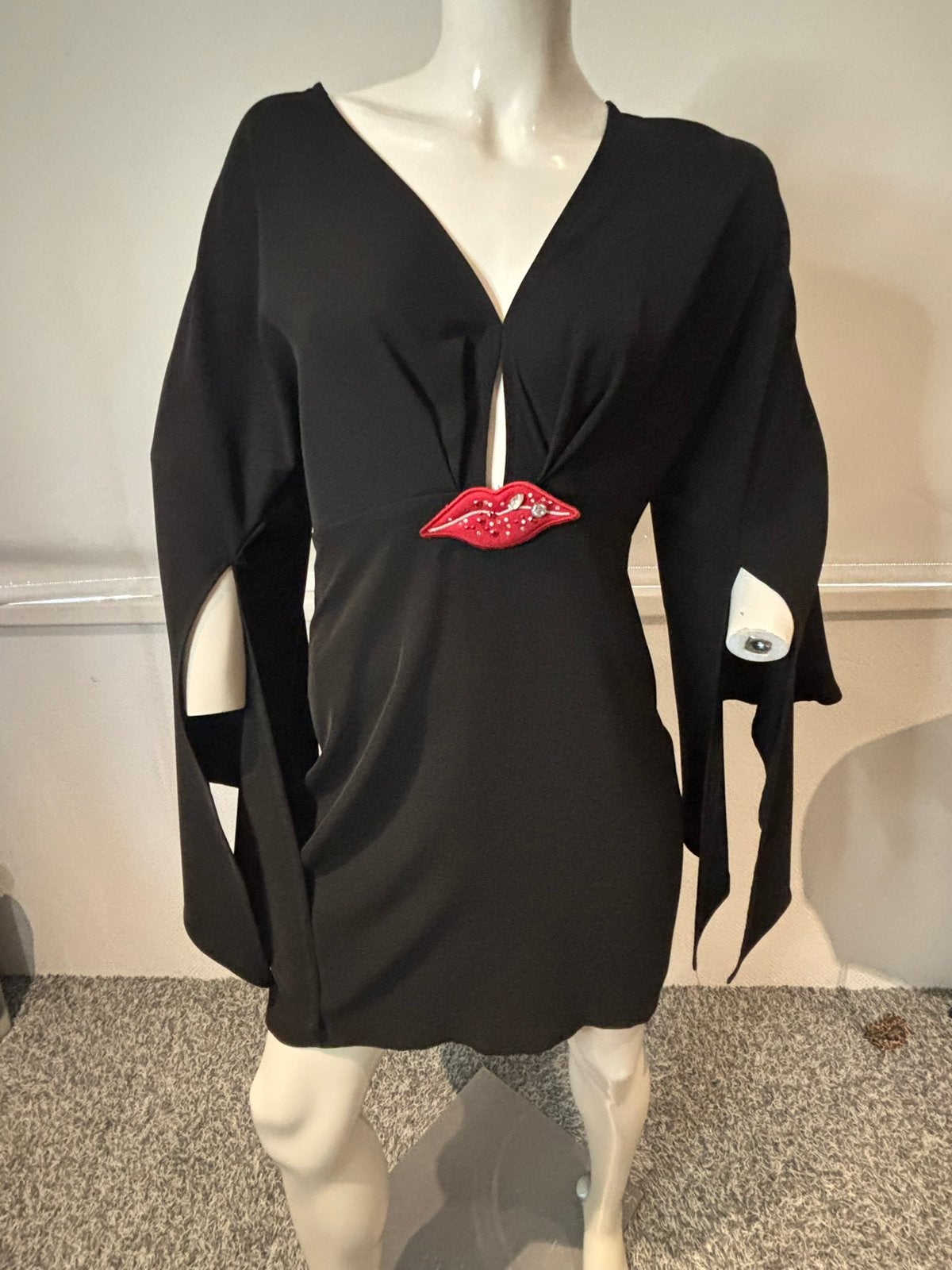 Marc ellis jurkje met aparte mouwen maat l, Kleding | Dames, Jurken, Zwart, Maat 42/44 (L), Ophalen of Verzenden, Zo goed als nieuw
