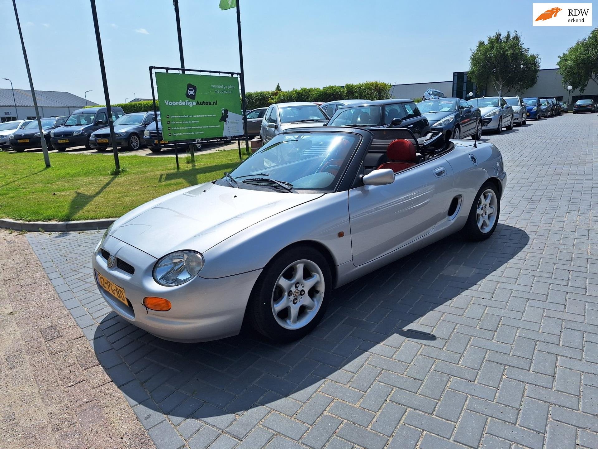 MG F 1.8i / Sportieve Cabrio / APK maart 2027, Euro 2, Achterwielaandrijving, Gebruikt, Cabriolet