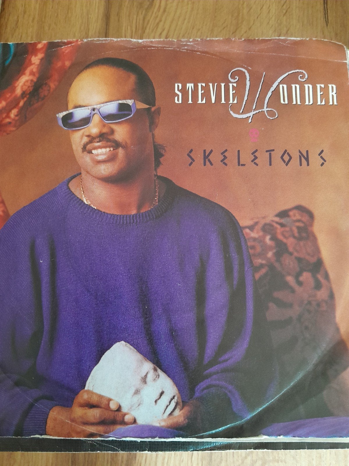 stevie wonder 7inch skeletons, Ophalen of Verzenden, Zo goed als nieuw, Pop