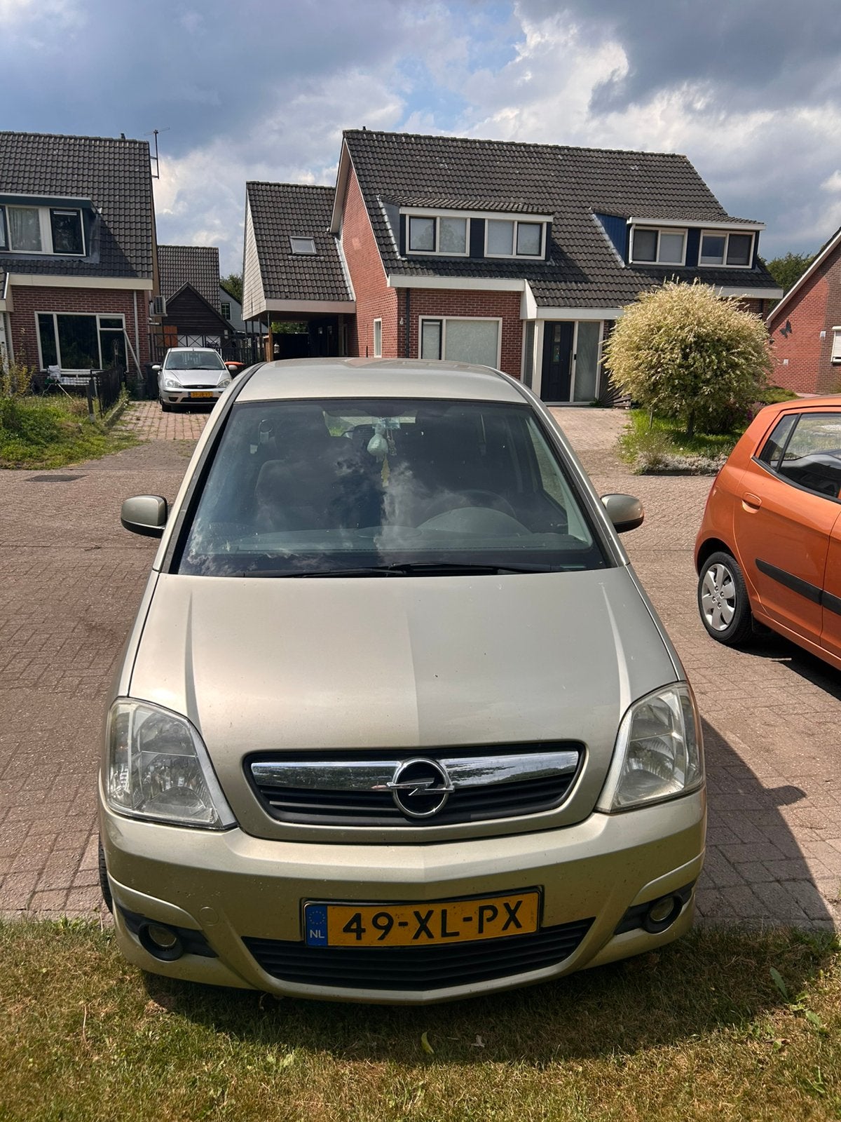 Opel Meriva 1.6 16V 77KW Easytronic 2007 Beige automaat, 15 km/l, 4 cilinders, Beige, Origineel Nederlands