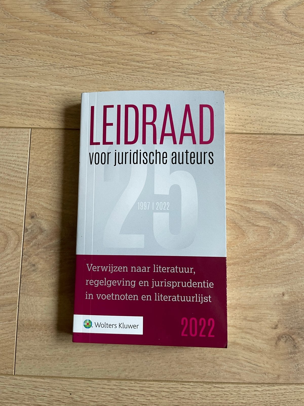 Leidraad voor juridische auteurs 2022 - Zo goed als nieuw, Ophalen of Verzenden, Gamma, Zo goed als nieuw, HBO