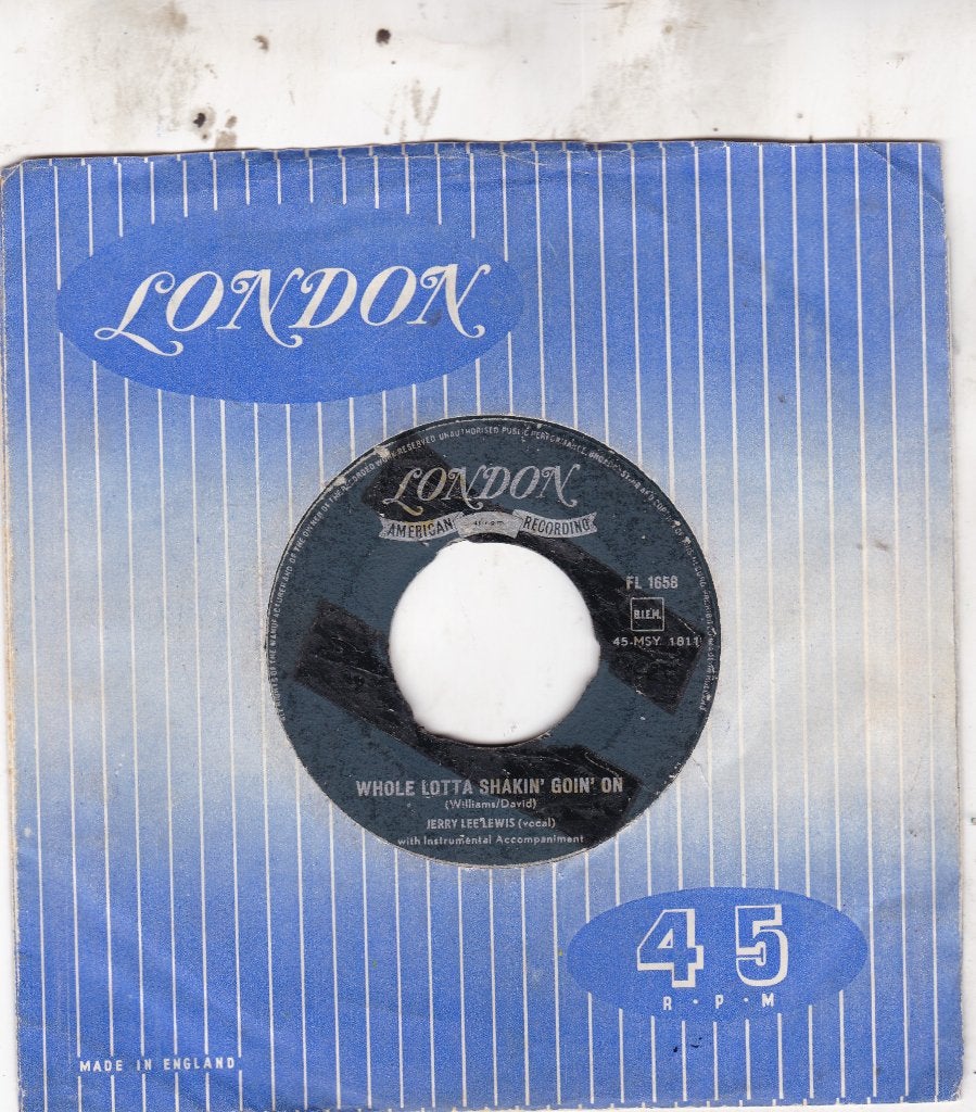 Jerry Lee Lewis ( 1958 ), Cd's en Dvd's, Ophalen of Verzenden, Gebruikt, 7 inch, Pop