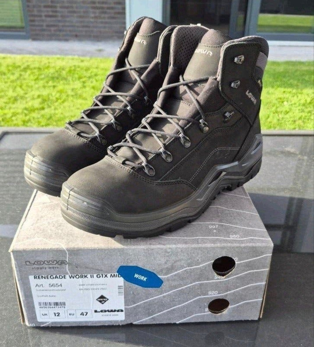 Nieuwe Lowa Renegade Work II GTX Mid S3 Veiligheidsschoenen, Kleding | Heren, Schoenen, Ophalen, Nieuw