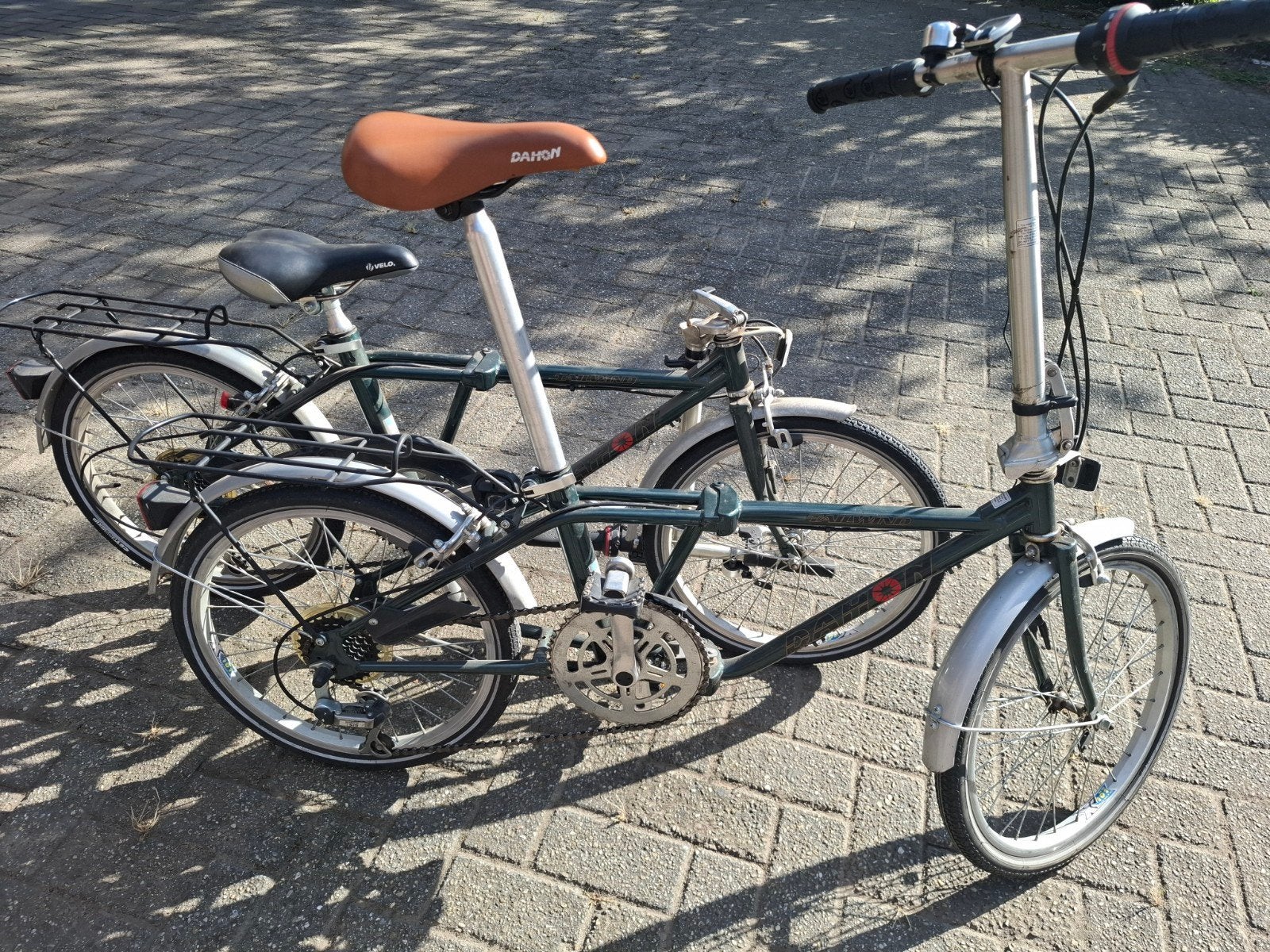 Vouwfietsen, Fietsen en Brommers, Ophalen, 20 inch of meer, Versnellingen, Zo goed als nieuw