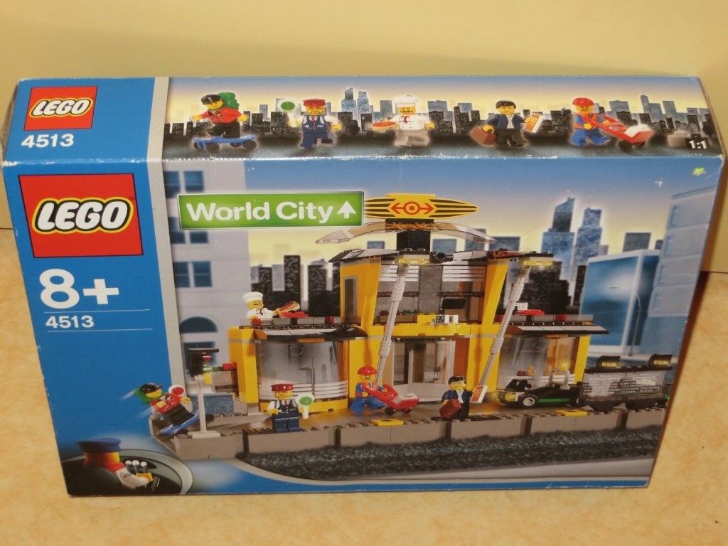 Lego 4513 City/Town Grand Central trein station nieuw, Overige thema's, Lego, Nieuw, Ophalen of Verzenden