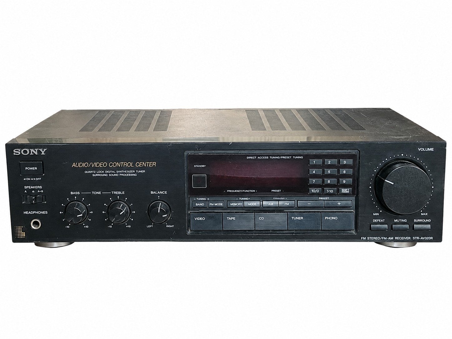 Sony STR-AV320R Audio/Video Control Center Receiver, Gebruikt, Ophalen of Verzenden, 60 tot 120 watt, Sony