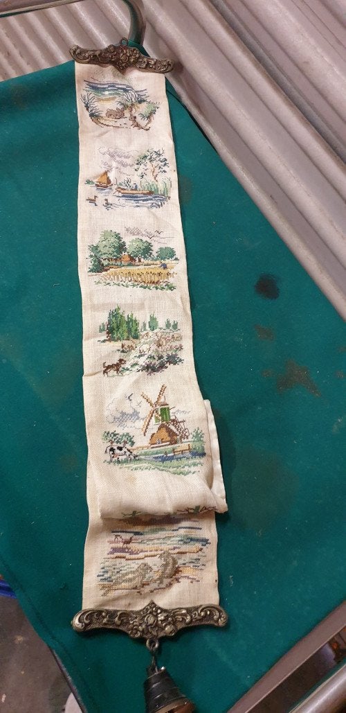 muurhanger geborduurd, Ophalen of Verzenden, 'T Olde Gre-j, Info@toldegrej.nl, Endepoelstraat 20f Didam