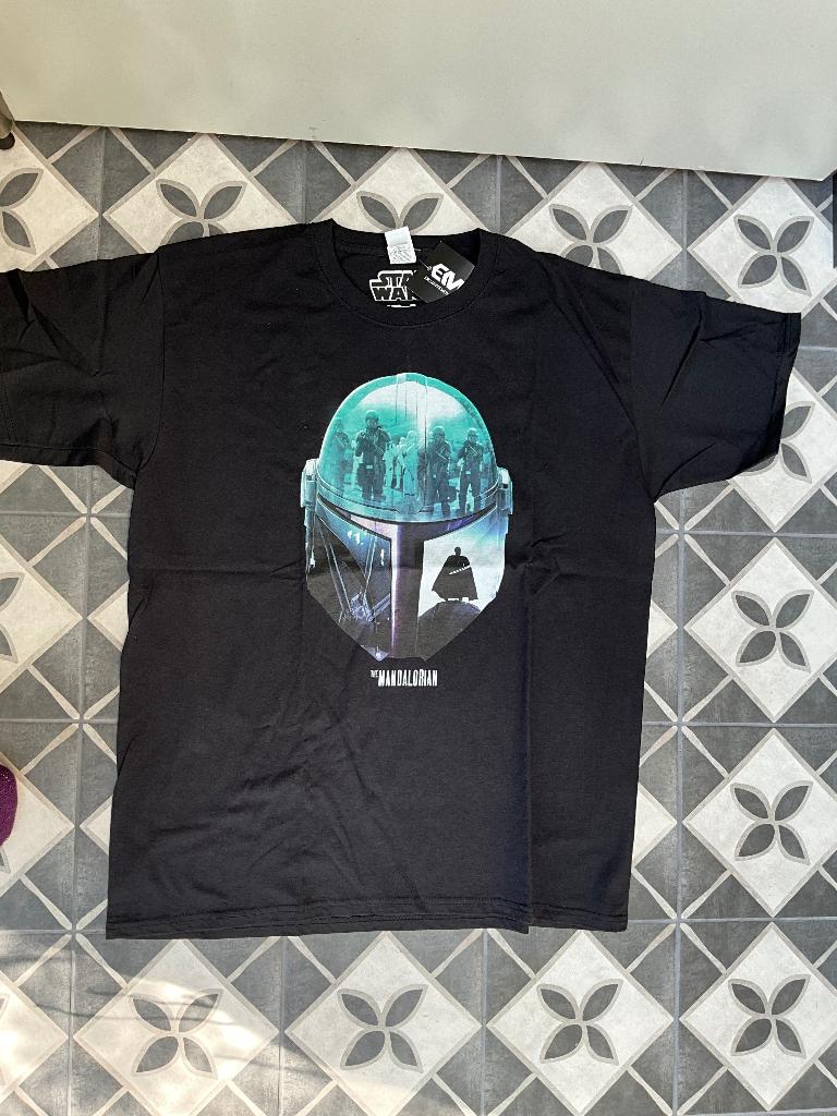 The Mandalorian - Poster Sunset T-shirt Star Wars Maat L, The Mandalorian - Poster Sunset T-shirt Star Wars Maat L, Nieuw, Ophalen of Verzenden