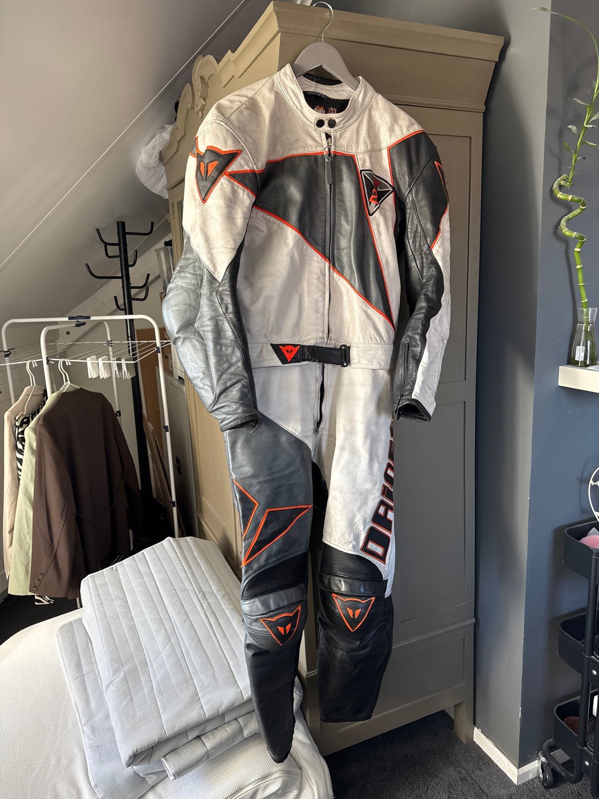 Dainese leren motorpak - Maat 56, Motoren, Ophalen of Verzenden, Tweedehands, Dames, Combipak