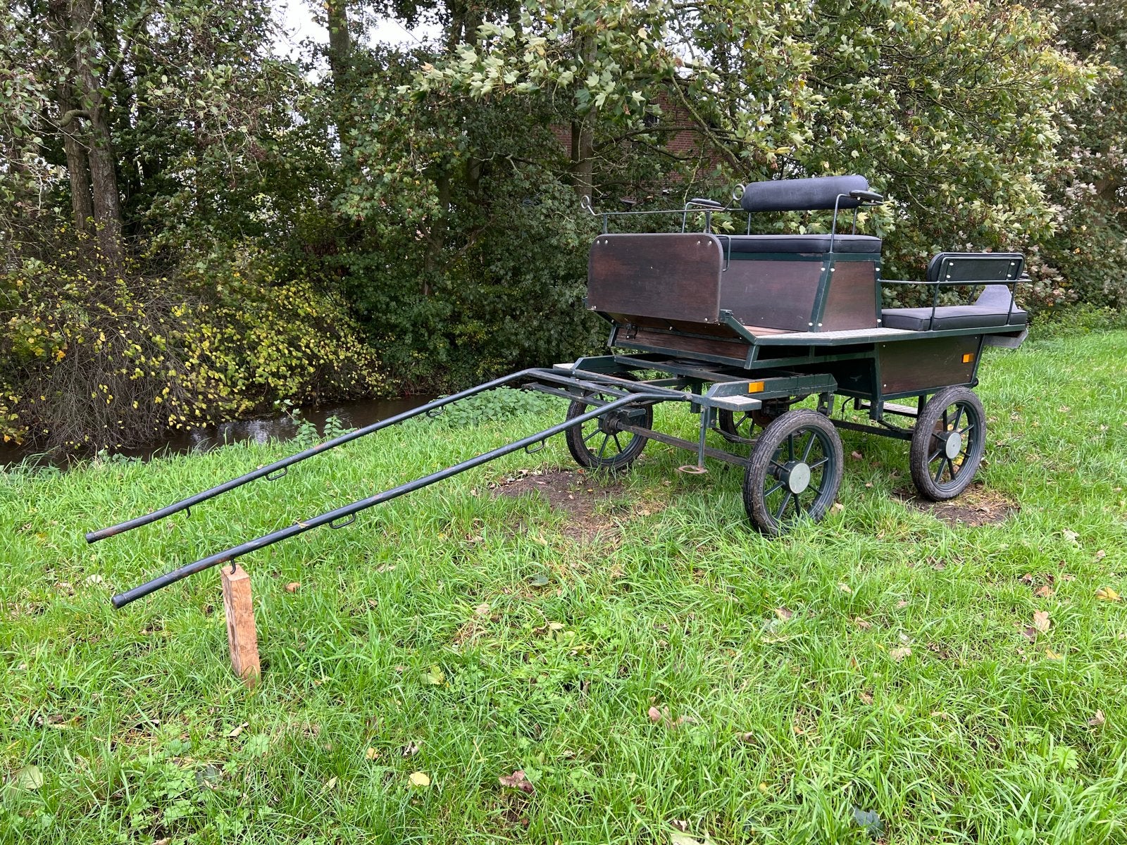 Menwagen compleet met tuig - Ideal, Gebruikt