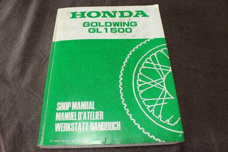 Honda GL1500 1988 motorcycle shop manual werkstatt handbuch, Ophalen of Verzenden, Honda
