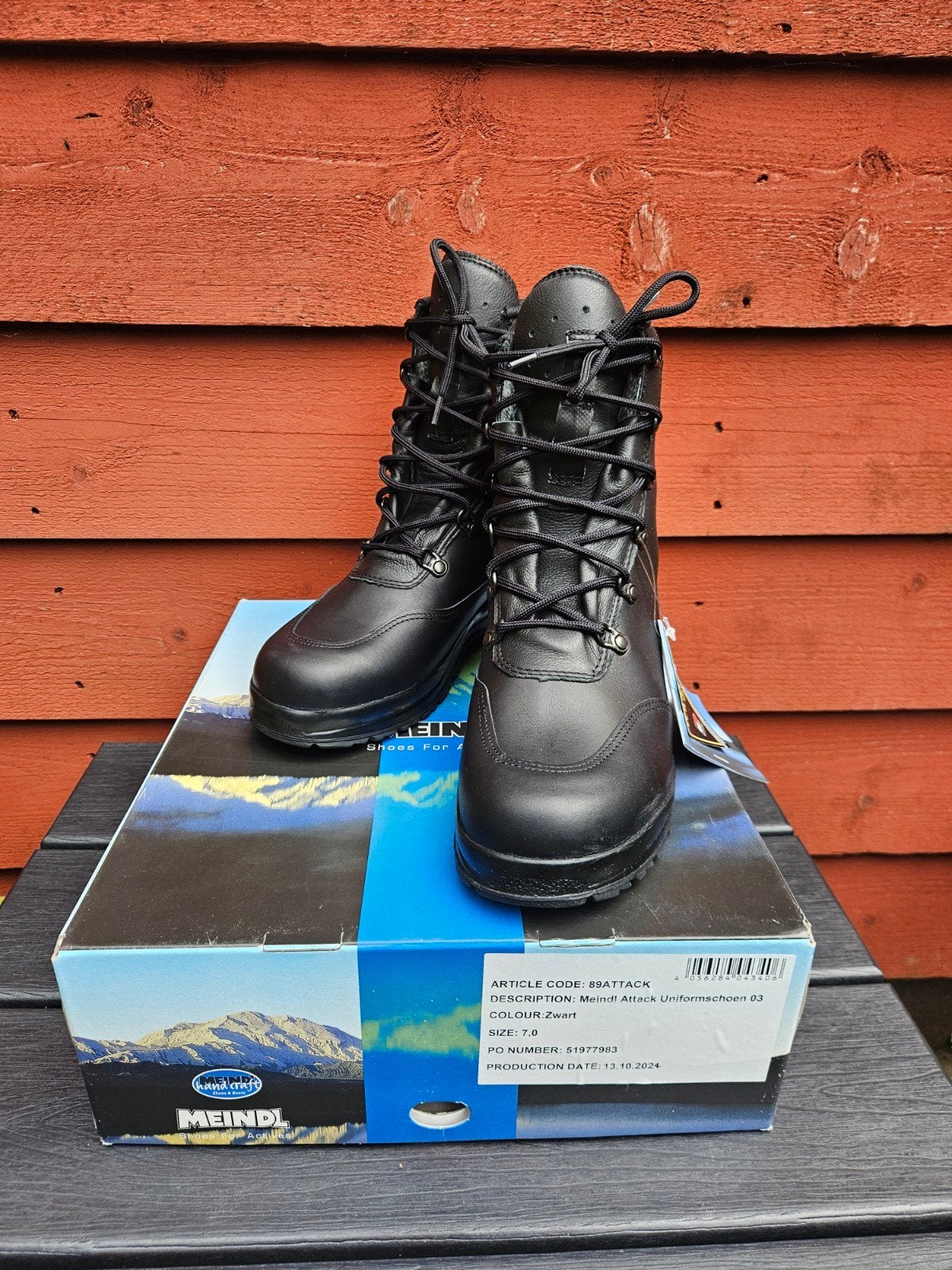Meindl Attack uniformschoenen wandelschoenen maat  40, Ophalen of Verzenden, Nieuw, Schoenen