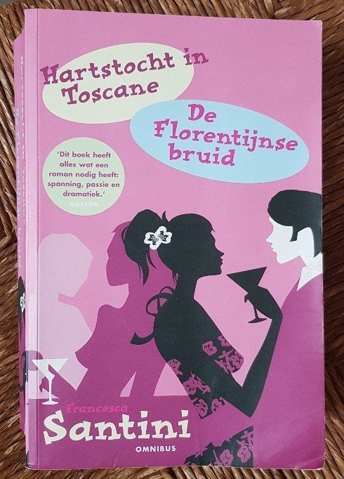 Hartstocht in Toscane + De Florentijnse bruid -2 boeken in 1, Boeken, Ophalen of Verzenden, Gelezen, Francesca Santini
