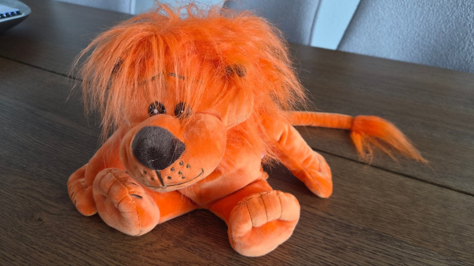Zgan: Oranje ING Spaarleeuw Knuffel / Spaarpot, Ophalen of Verzenden, Zo goed als nieuw, Overige materialen, Dier