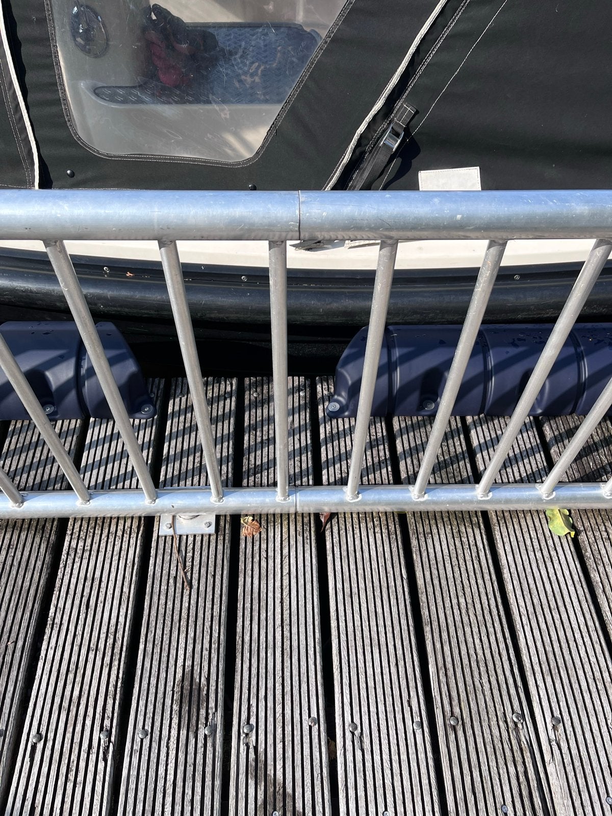 Aluminium hek 10 meter uitneembaar, Tuin en Terras, Tuinhekken en Hekwerk, Ophalen, Gebruikt, Aluminium, Overige typen