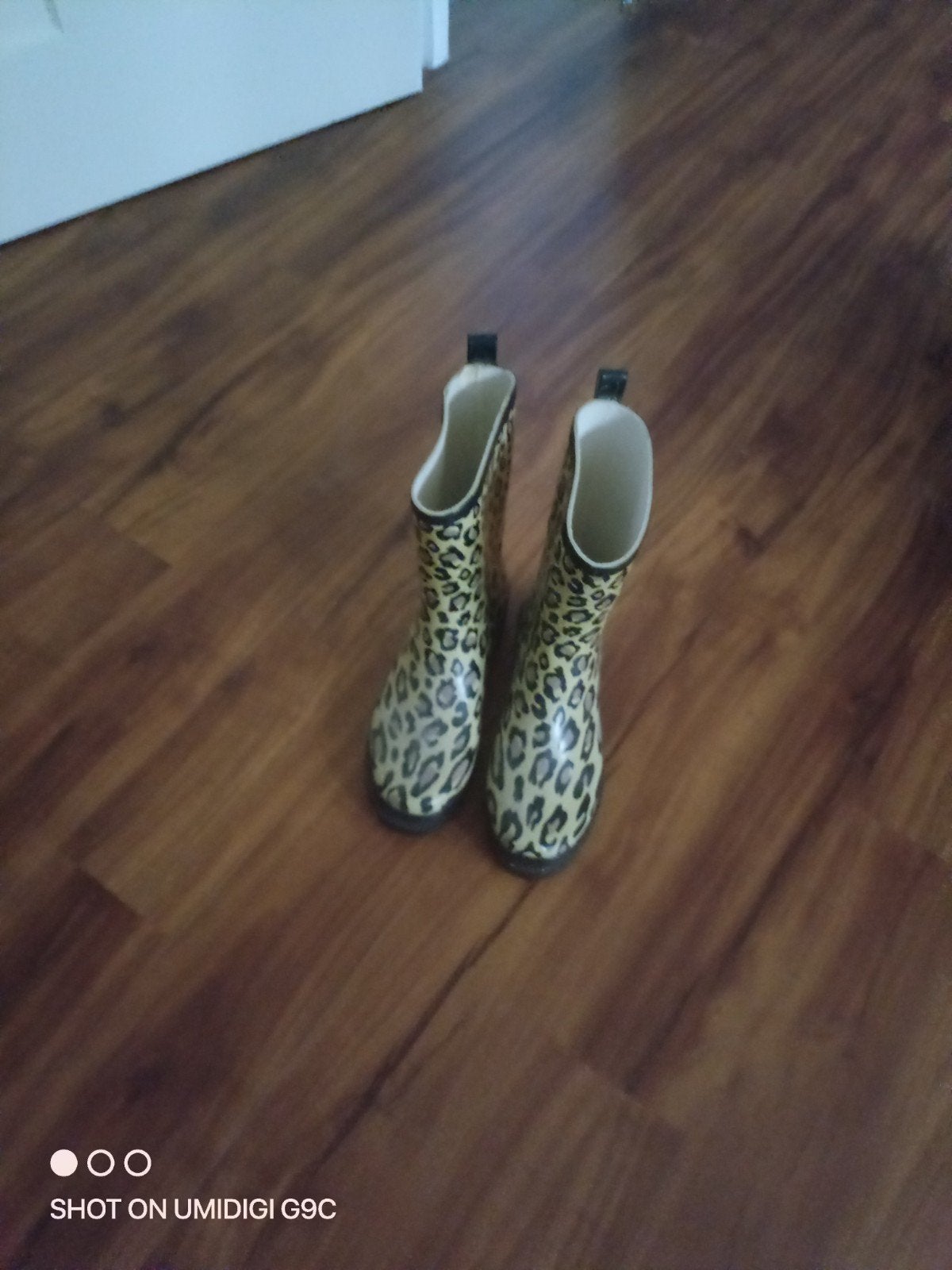 Leuke regenlaarzen met luipaardprint, Ophalen, Overige kleuren, Nieuw, Regenlaarzen