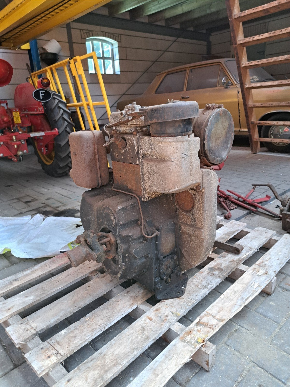 bernard motor w71, Ophalen, Gebruikt, Dieselmotor