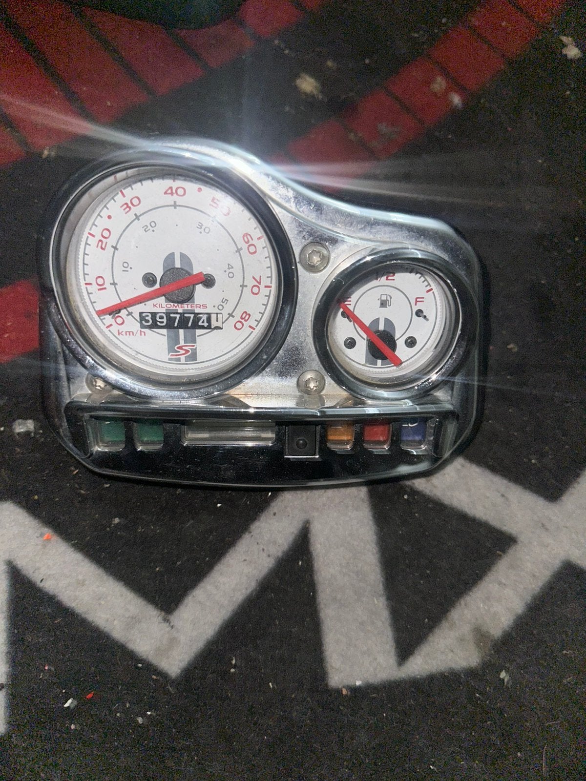 Kilometerteller Vespa S, Ophalen of Verzenden, Zo goed als nieuw, Overige typen, Vespa