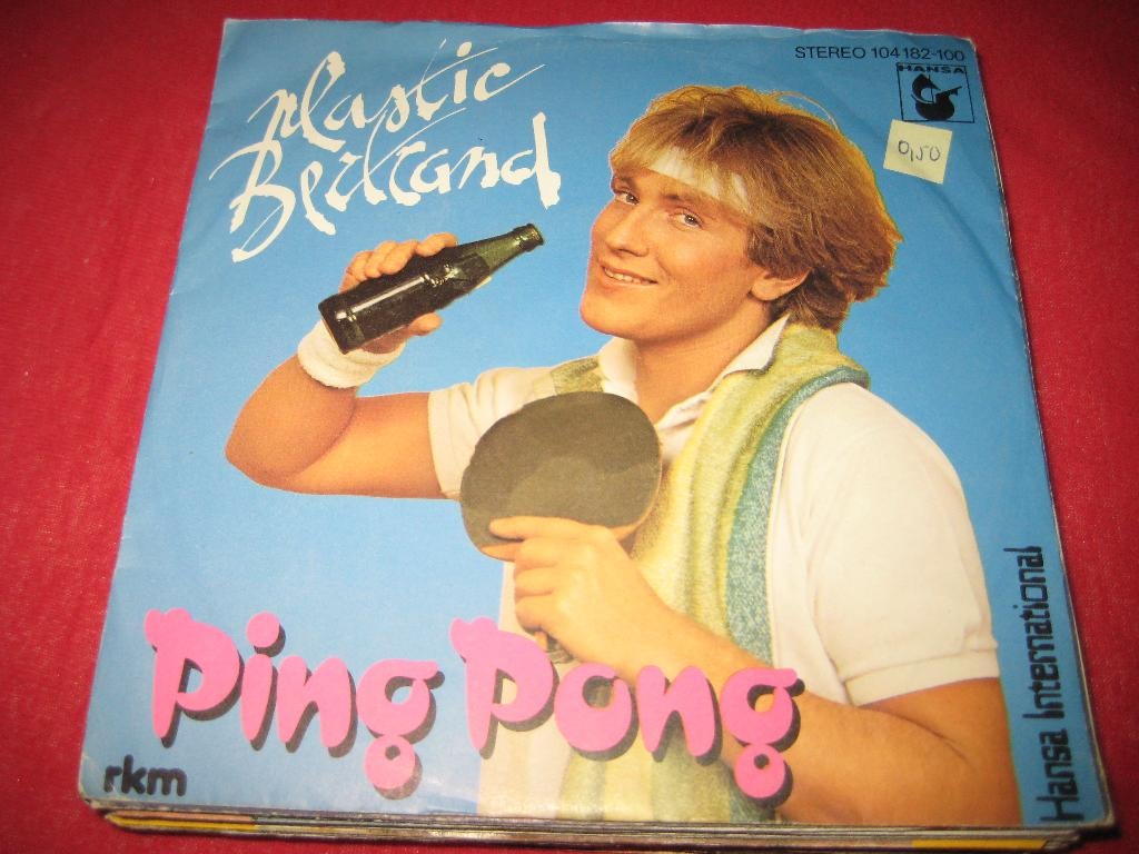 Plastic Bertrand:  Ping Pong (NO52), Ophalen of Verzenden, Zo goed als nieuw, Pop