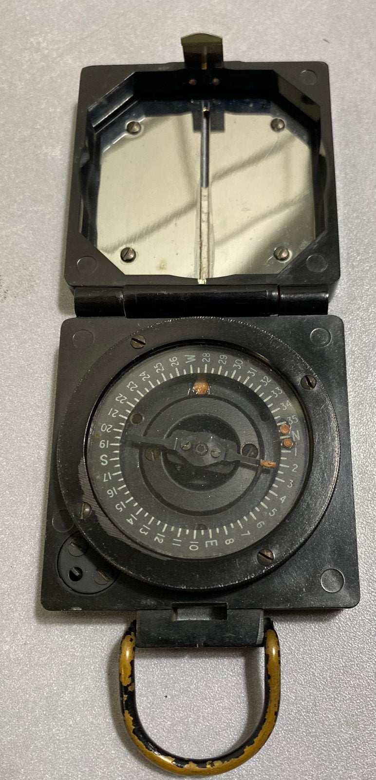 Brits Marching Compass/kompas Mark 1, Ophalen of Verzenden, Engeland, Embleem of Badge