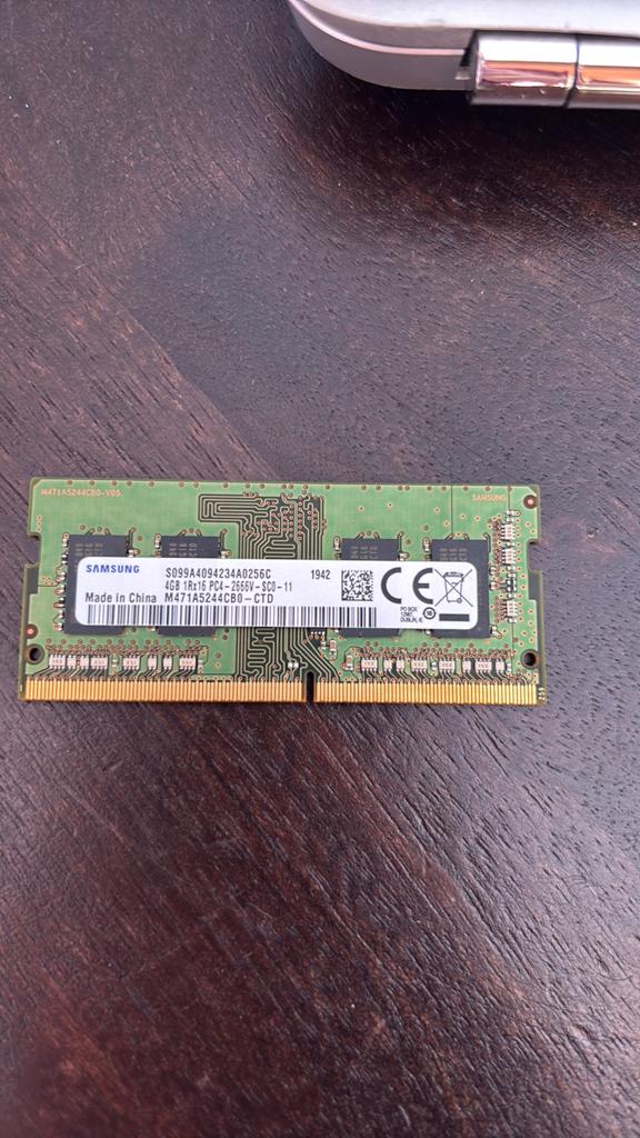 8gb 2x4, Computers en Software, RAM geheugen, Gebruikt, DDR4, 8 GB, Ophalen of Verzenden