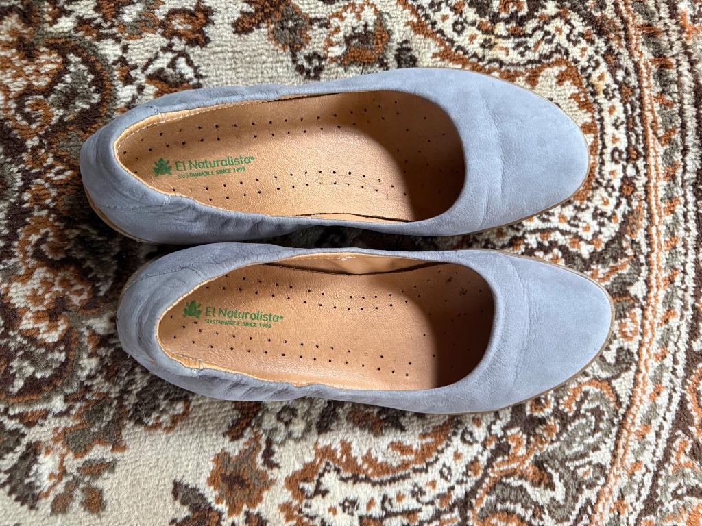 Te koop ballerina El Naturalista, Blauw, Zo goed als nieuw, Ballerina's, El Naturalista