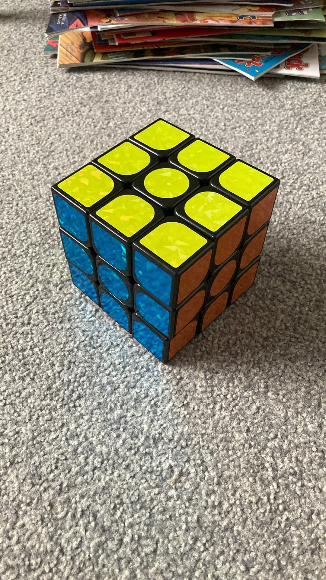 Grote puzzel kubus, Ophalen of Verzenden, Zo goed als nieuw, Rubik's of 3D-puzzel