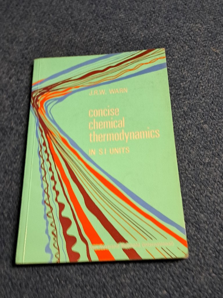 Concise Chemical thermodynamics, Boeken, Studieboeken en Cursussen, Ophalen of Verzenden, Beta, HBO