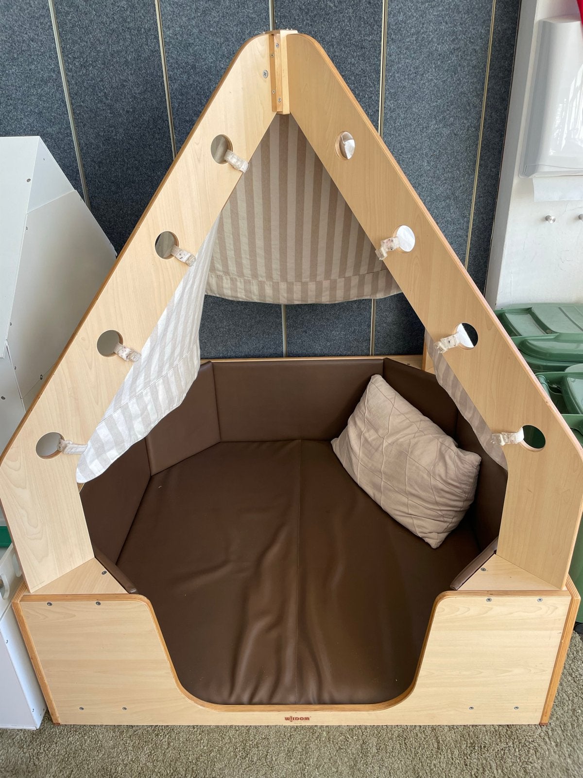 Houten speelhuisje/tentje voor kinderen, Ophalen, Gebruikt, Overige typen