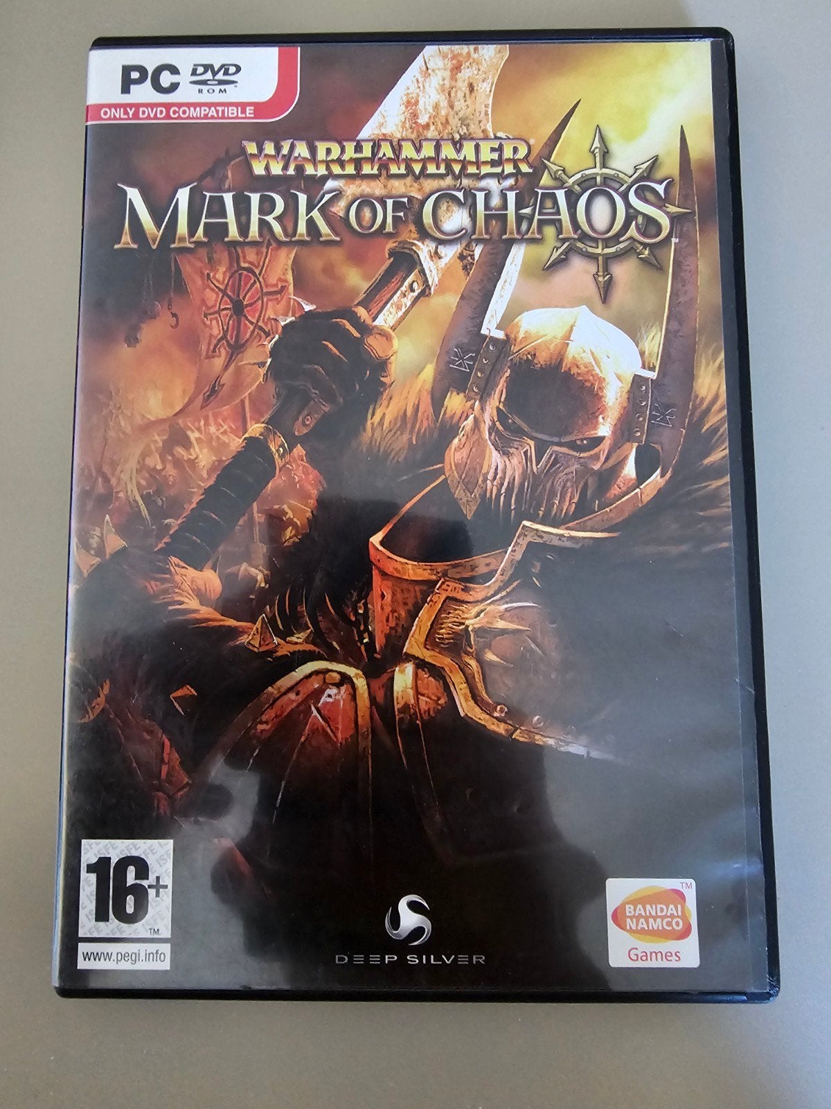 Pc game Warhammer Mark of Chaos

Warhammer: Mark of Chaos is, 1 speler, Ophalen of Verzenden, Zo goed als nieuw, Strategie en Constructie
