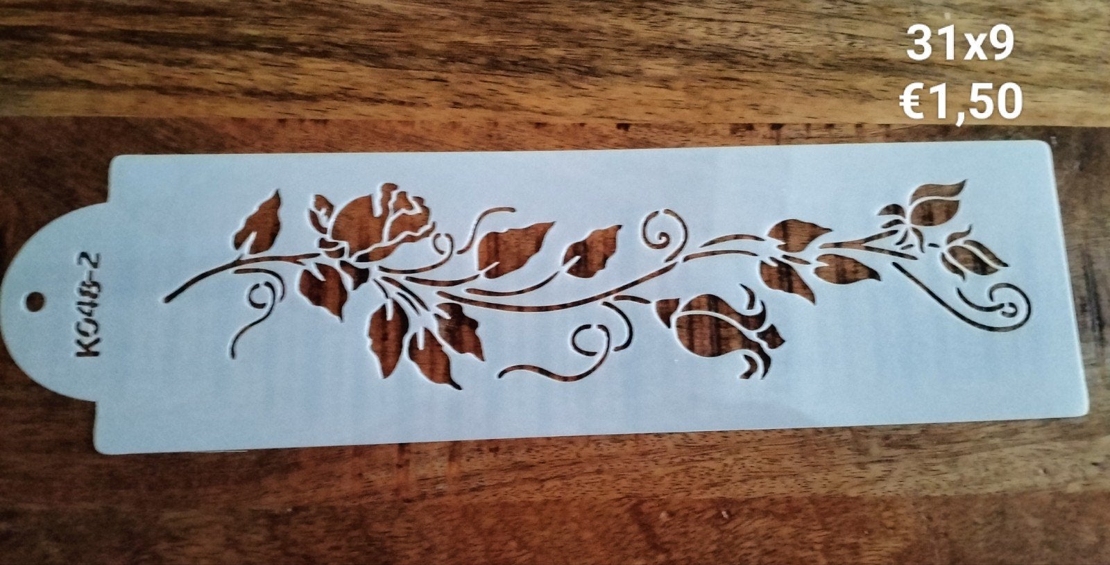 Herbruikbare Stencil Sjabloon Deel 1, Nieuw, Ophalen of Verzenden, Kunststof, Herbruikbaar
