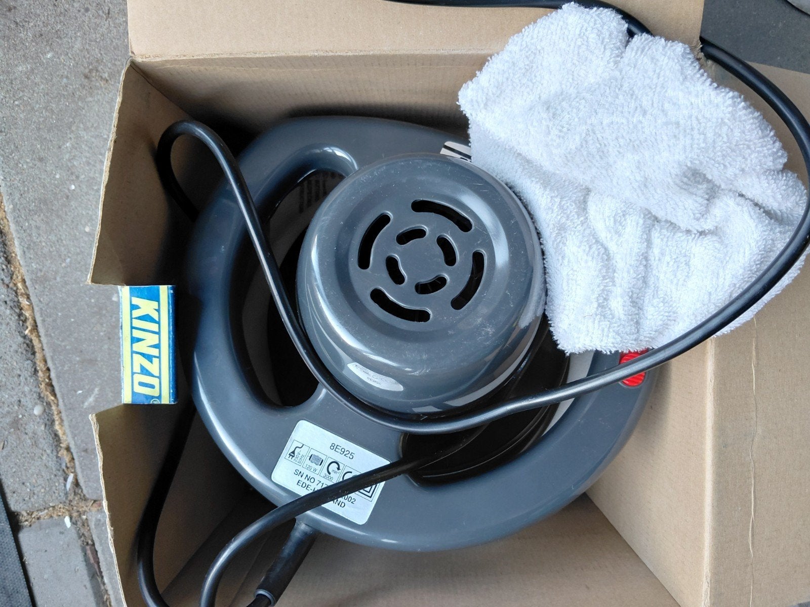 Polijstmachine voor auto of andere oppervlakken, Ophalen, Gebruikt, Minder dan 700 watt, Overige typen