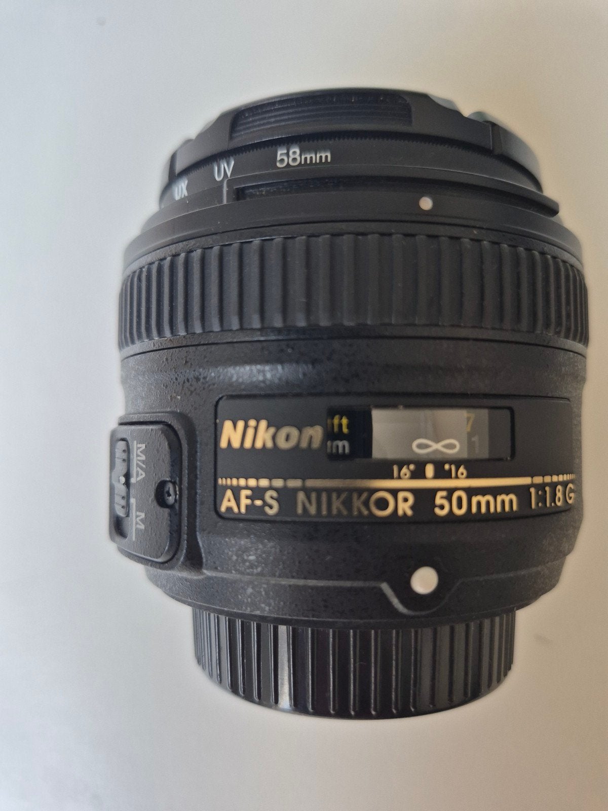 Nikon AF-S Nikkor 50mm f/1.8G lens met doos en accessoires, Audio, Tv en Foto, Fotografie | Lenzen en Objectieven, Ophalen of Verzenden