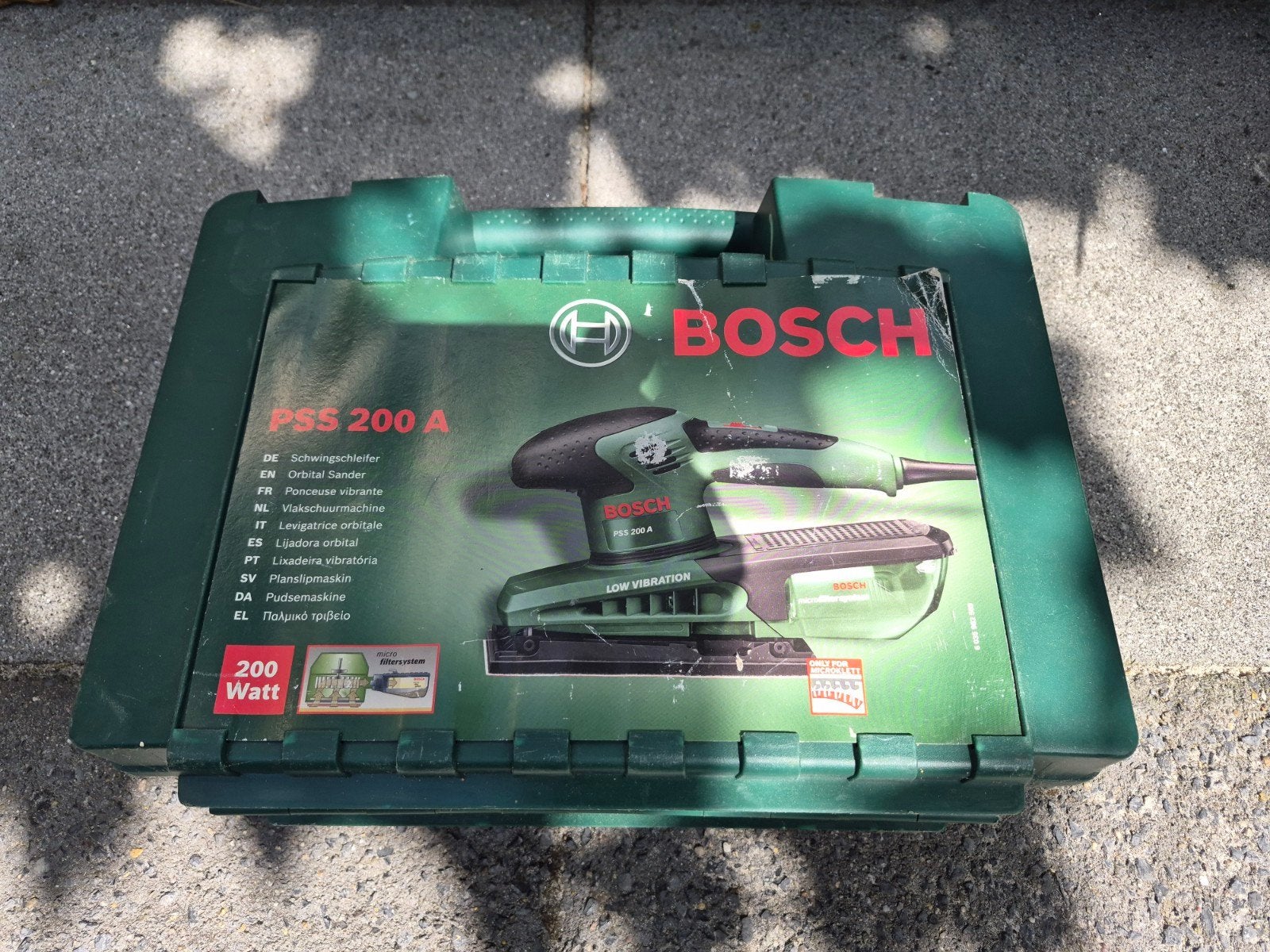 Bosch PSS 200 A Vlakschuurmachine - Gebruikt, Ophalen