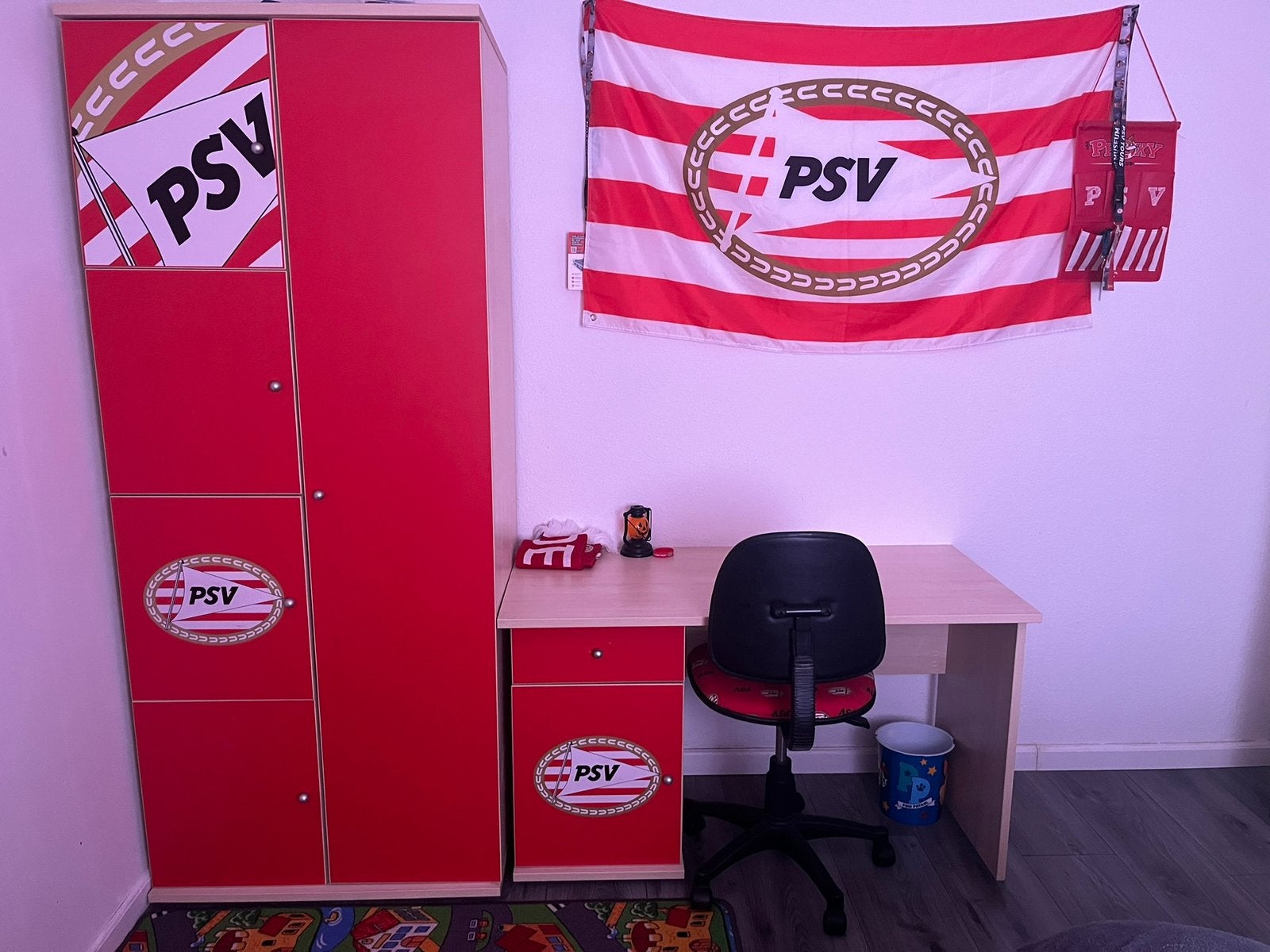 PSV kamer, Ophalen, Gebruikt