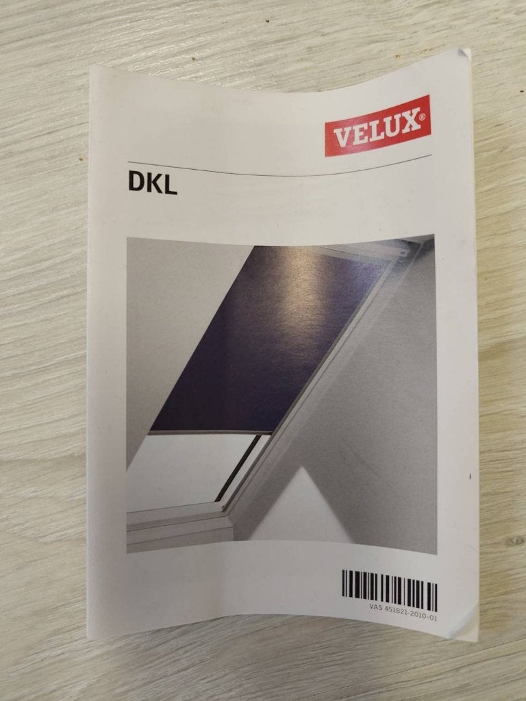 Velux verduisterend  rolgordijn DKL P10 2655S, Ophalen, Overige materialen, Overige merken, Inclusief montageonderdelen